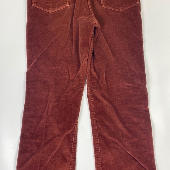 Vintage Oshkosh B'Gosh Corduroy Pants Talon 32x32 Rust Red Rare 70s - Picture 7 of 14